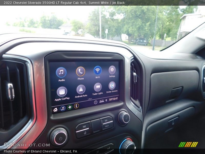 Summit White / Jet Black 2022 Chevrolet Silverado 3500HD LT Regular Cab 4x4