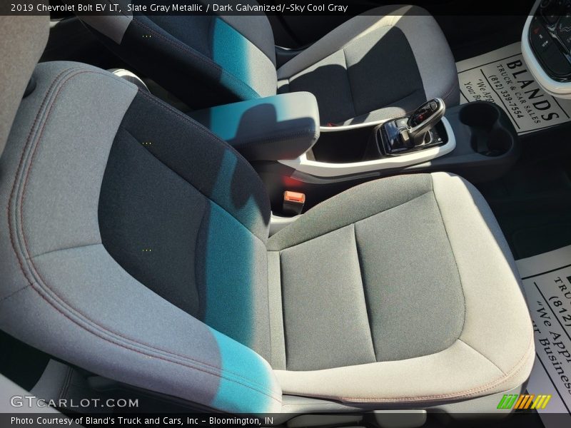Slate Gray Metallic / Dark Galvanized/­Sky Cool Gray 2019 Chevrolet Bolt EV LT