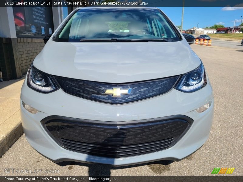 Slate Gray Metallic / Dark Galvanized/­Sky Cool Gray 2019 Chevrolet Bolt EV LT