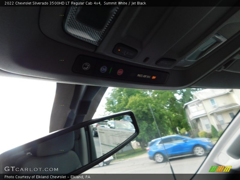 Summit White / Jet Black 2022 Chevrolet Silverado 3500HD LT Regular Cab 4x4