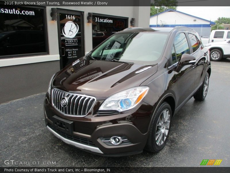 Rosewood Metallic / Ebony 2016 Buick Encore Sport Touring