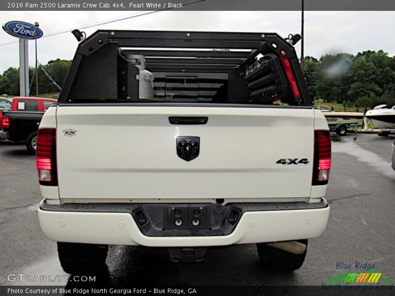 Pearl White / Black 2016 Ram 2500 Laramie Crew Cab 4x4