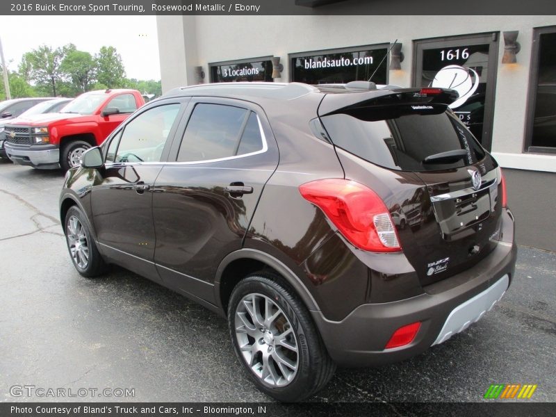 Rosewood Metallic / Ebony 2016 Buick Encore Sport Touring