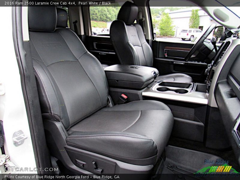 Front Seat of 2016 2500 Laramie Crew Cab 4x4