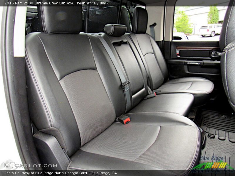 Rear Seat of 2016 2500 Laramie Crew Cab 4x4