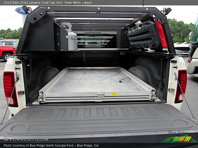 Pearl White / Black 2016 Ram 2500 Laramie Crew Cab 4x4