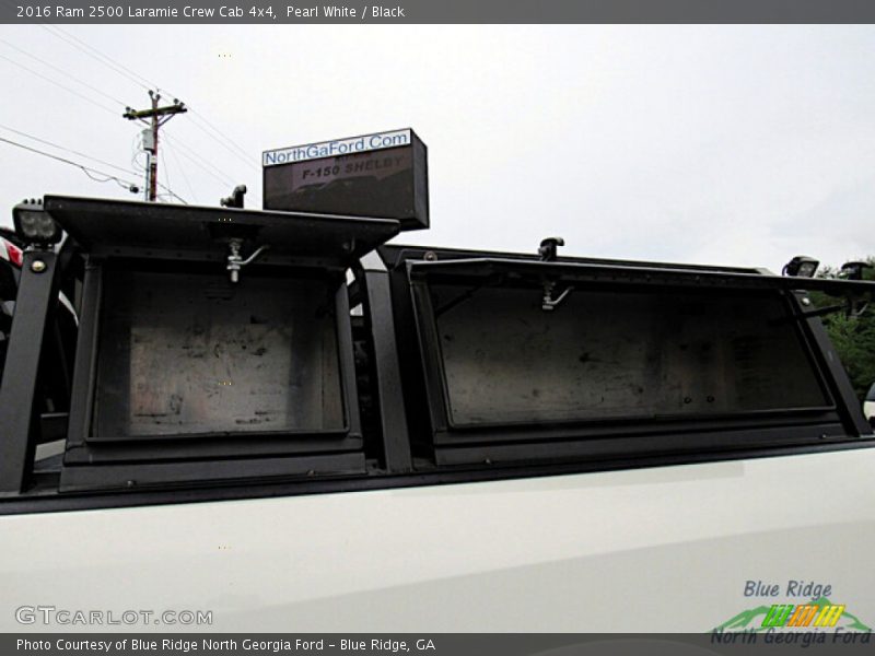 Pearl White / Black 2016 Ram 2500 Laramie Crew Cab 4x4