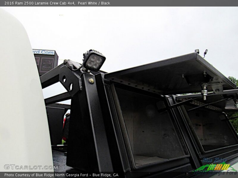 Pearl White / Black 2016 Ram 2500 Laramie Crew Cab 4x4