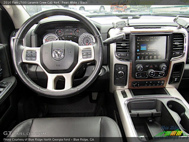 Dashboard of 2016 2500 Laramie Crew Cab 4x4