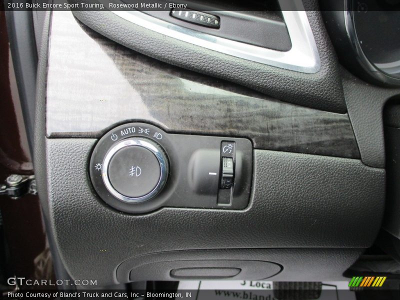 Rosewood Metallic / Ebony 2016 Buick Encore Sport Touring