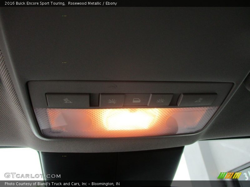Rosewood Metallic / Ebony 2016 Buick Encore Sport Touring