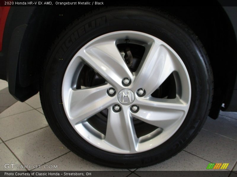 Orangeburst Metallic / Black 2020 Honda HR-V EX AWD