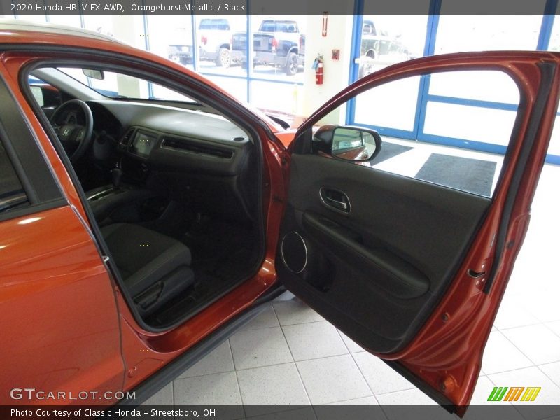 Orangeburst Metallic / Black 2020 Honda HR-V EX AWD