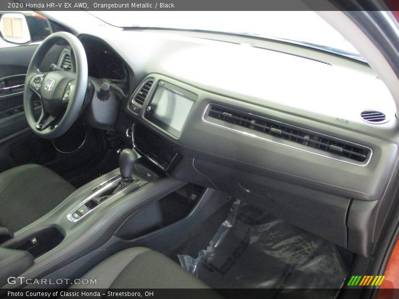 Orangeburst Metallic / Black 2020 Honda HR-V EX AWD
