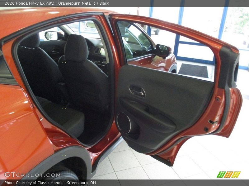Orangeburst Metallic / Black 2020 Honda HR-V EX AWD