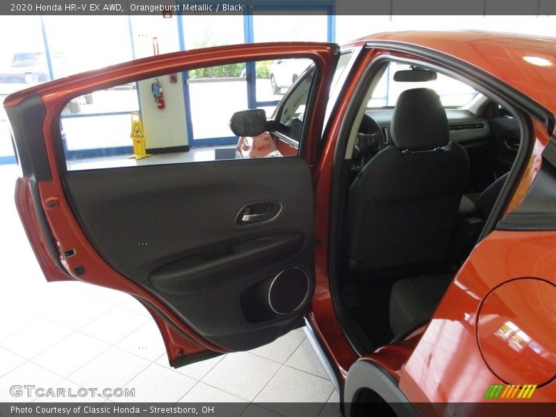 Orangeburst Metallic / Black 2020 Honda HR-V EX AWD