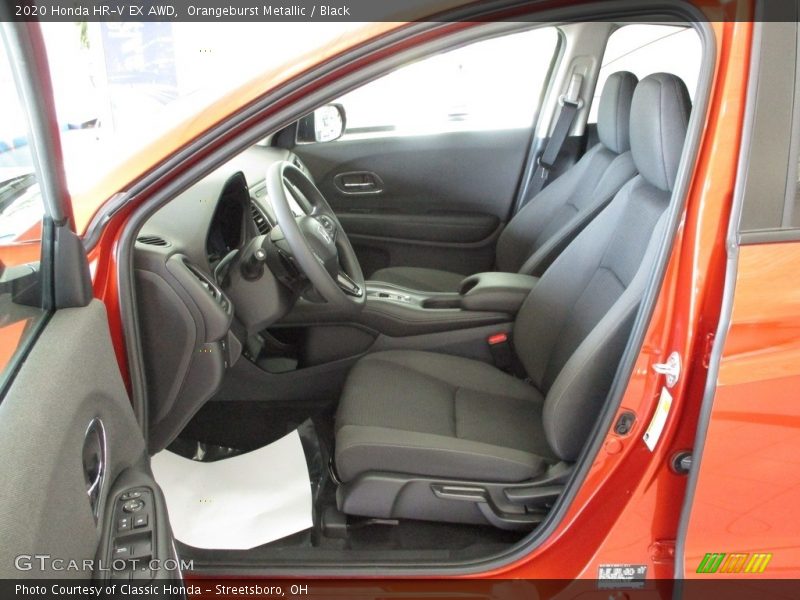 Orangeburst Metallic / Black 2020 Honda HR-V EX AWD