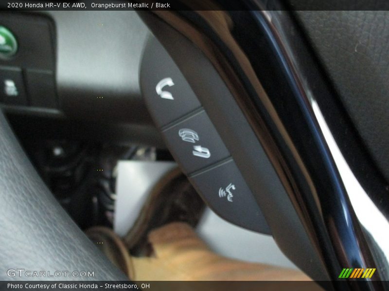 Orangeburst Metallic / Black 2020 Honda HR-V EX AWD
