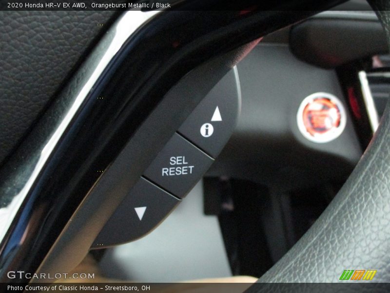Orangeburst Metallic / Black 2020 Honda HR-V EX AWD