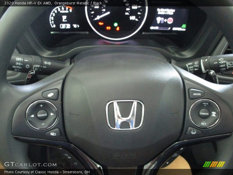 Orangeburst Metallic / Black 2020 Honda HR-V EX AWD