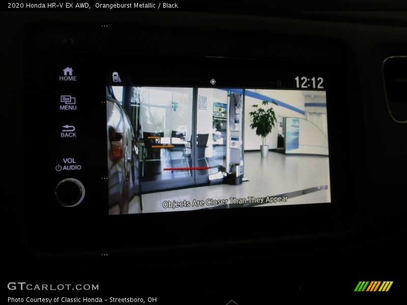 Orangeburst Metallic / Black 2020 Honda HR-V EX AWD