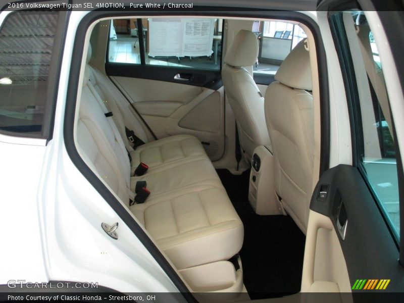 Rear Seat of 2016 Tiguan SEL 4MOTION