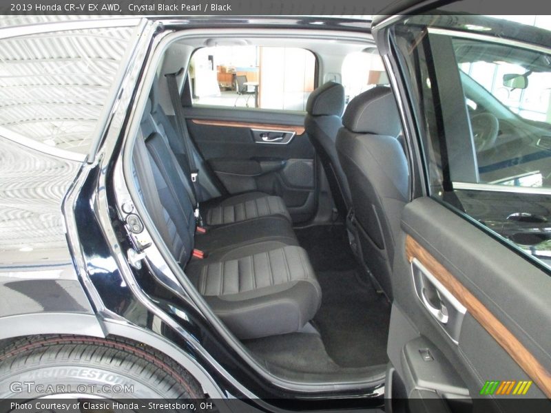 Crystal Black Pearl / Black 2019 Honda CR-V EX AWD