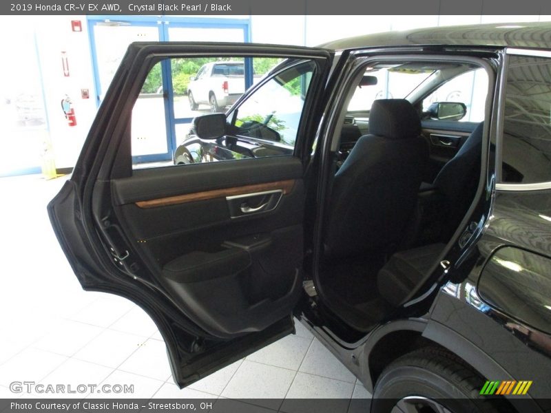 Crystal Black Pearl / Black 2019 Honda CR-V EX AWD