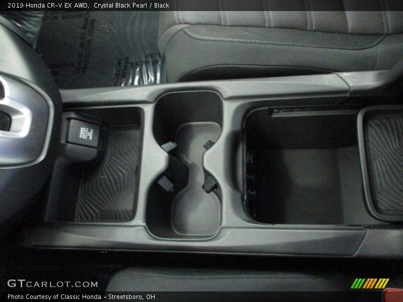 Crystal Black Pearl / Black 2019 Honda CR-V EX AWD