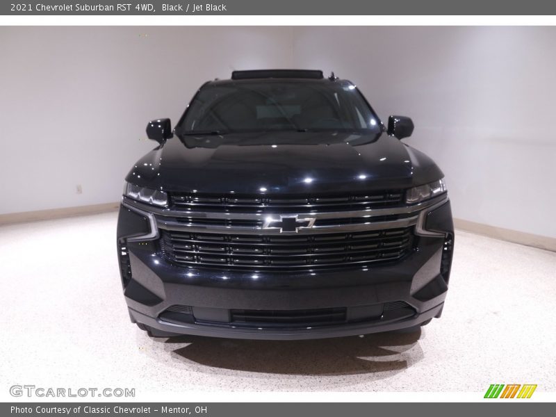 Black / Jet Black 2021 Chevrolet Suburban RST 4WD