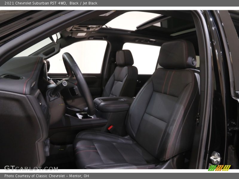 Black / Jet Black 2021 Chevrolet Suburban RST 4WD