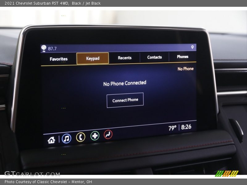 Black / Jet Black 2021 Chevrolet Suburban RST 4WD