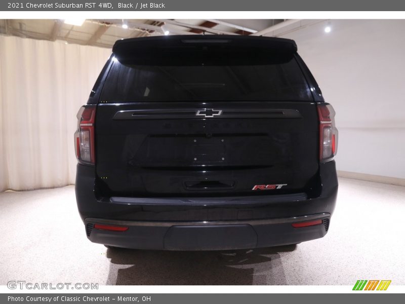 Black / Jet Black 2021 Chevrolet Suburban RST 4WD