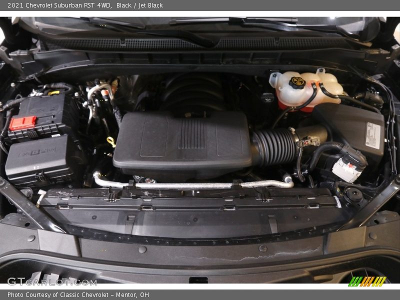 Black / Jet Black 2021 Chevrolet Suburban RST 4WD