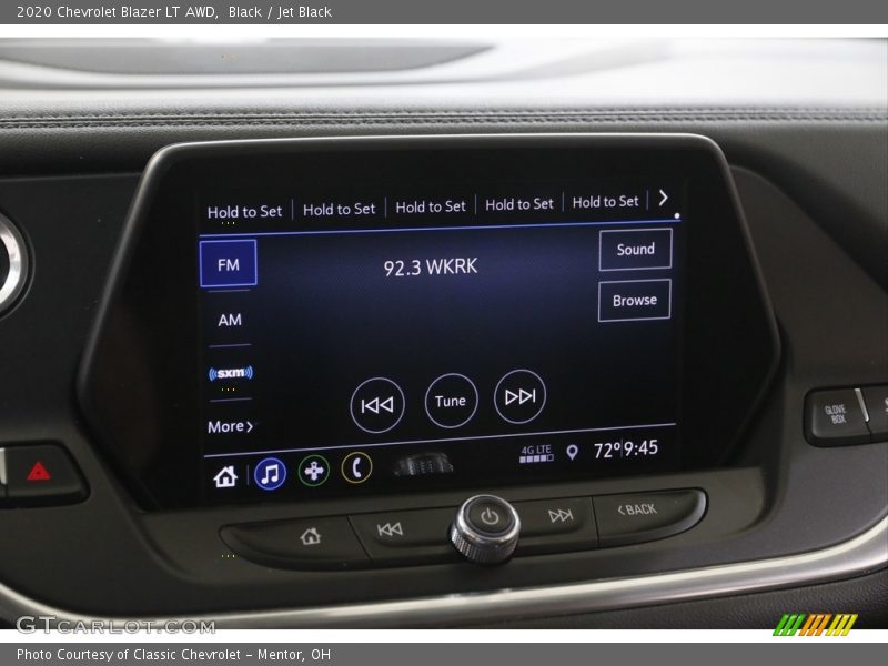 Black / Jet Black 2020 Chevrolet Blazer LT AWD