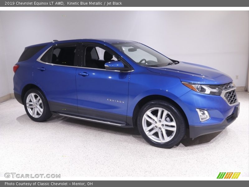 Kinetic Blue Metallic / Jet Black 2019 Chevrolet Equinox LT AWD