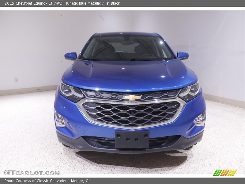 Kinetic Blue Metallic / Jet Black 2019 Chevrolet Equinox LT AWD