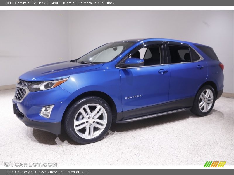 Kinetic Blue Metallic / Jet Black 2019 Chevrolet Equinox LT AWD