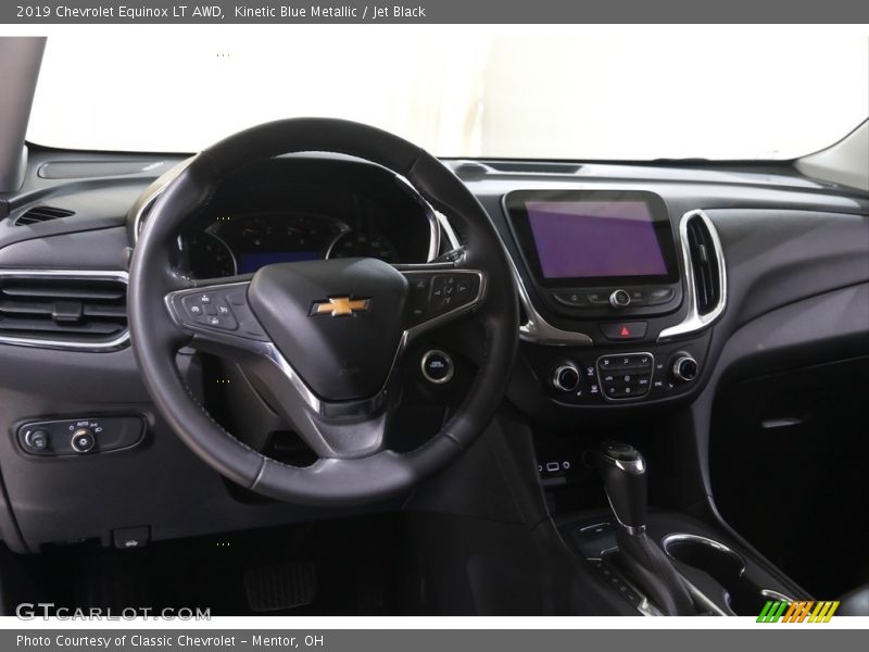 Kinetic Blue Metallic / Jet Black 2019 Chevrolet Equinox LT AWD