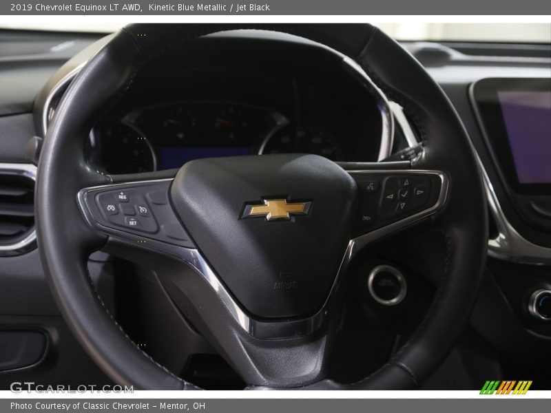 Kinetic Blue Metallic / Jet Black 2019 Chevrolet Equinox LT AWD