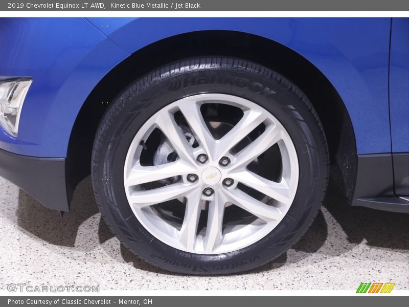 Kinetic Blue Metallic / Jet Black 2019 Chevrolet Equinox LT AWD