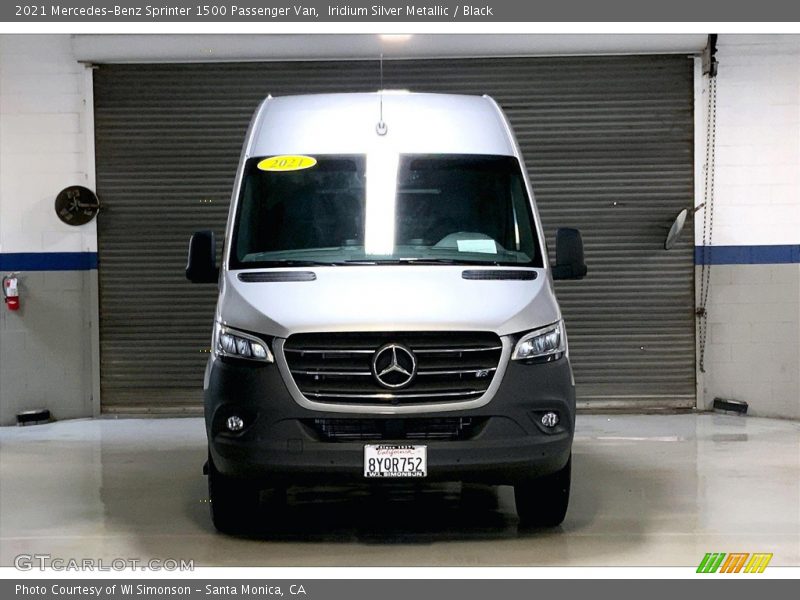 Iridium Silver Metallic / Black 2021 Mercedes-Benz Sprinter 1500 Passenger Van