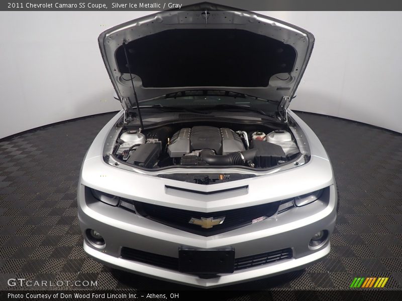 Silver Ice Metallic / Gray 2011 Chevrolet Camaro SS Coupe