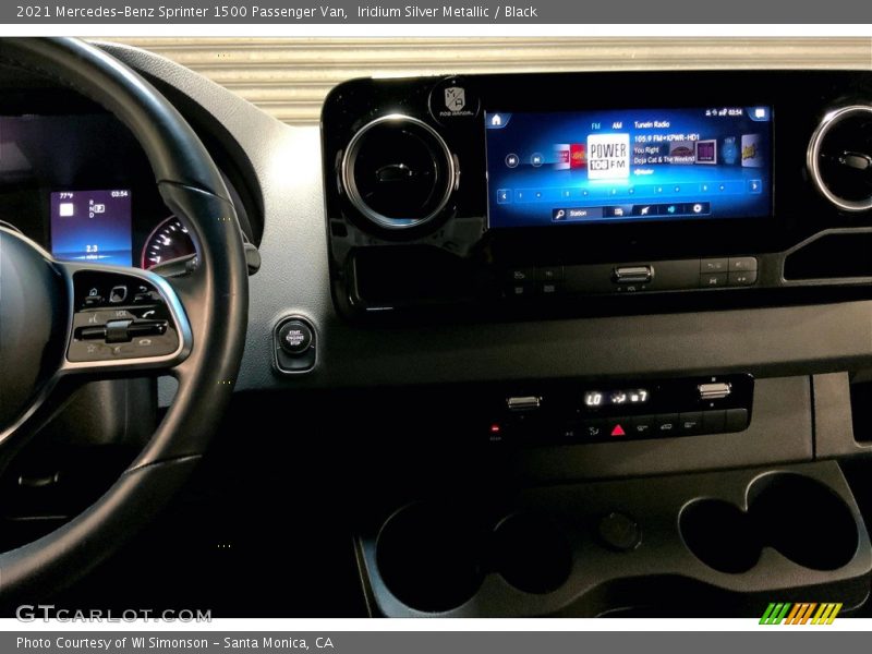 Iridium Silver Metallic / Black 2021 Mercedes-Benz Sprinter 1500 Passenger Van