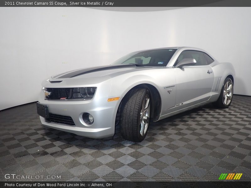 Silver Ice Metallic / Gray 2011 Chevrolet Camaro SS Coupe