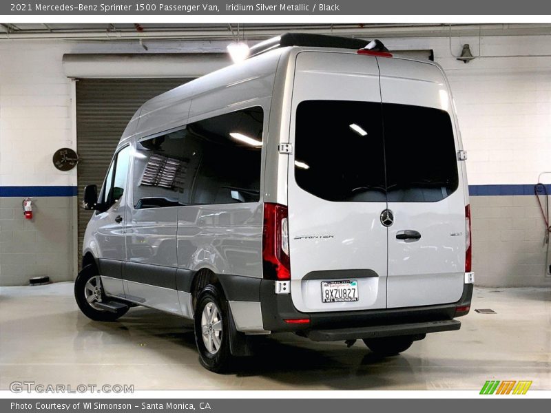Iridium Silver Metallic / Black 2021 Mercedes-Benz Sprinter 1500 Passenger Van