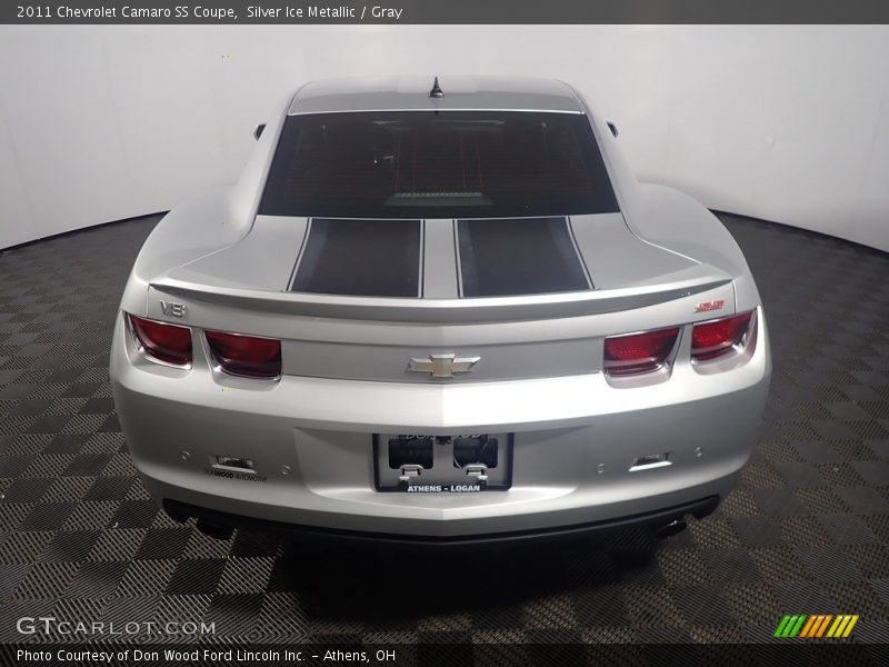 Silver Ice Metallic / Gray 2011 Chevrolet Camaro SS Coupe