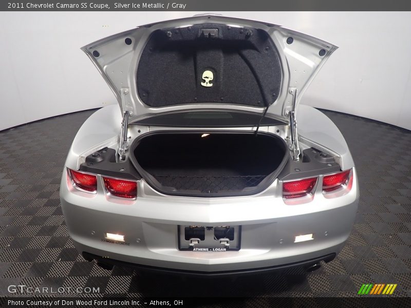 Silver Ice Metallic / Gray 2011 Chevrolet Camaro SS Coupe