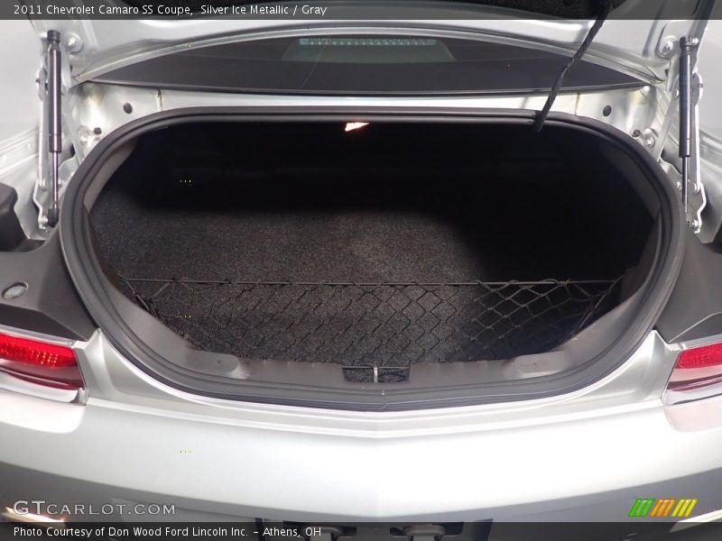 Silver Ice Metallic / Gray 2011 Chevrolet Camaro SS Coupe