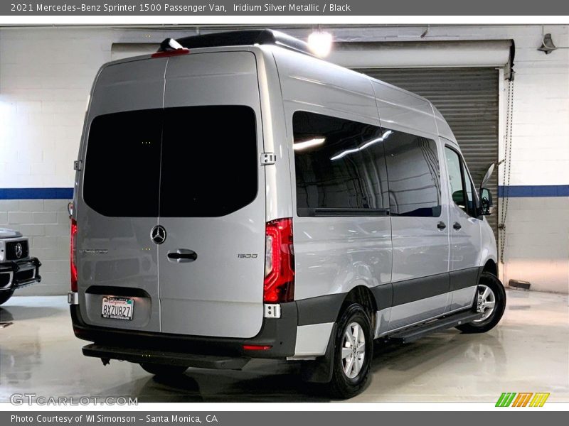 Iridium Silver Metallic / Black 2021 Mercedes-Benz Sprinter 1500 Passenger Van